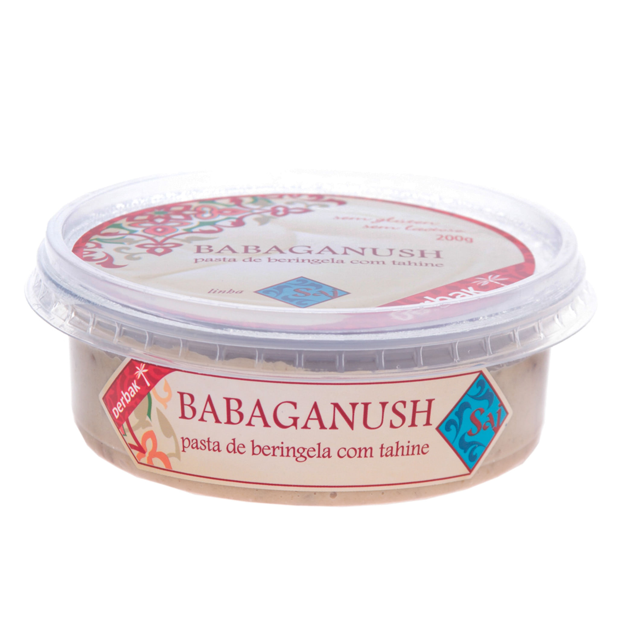 Pasta de Berinjela com Tahine Babaganush Saj 200g