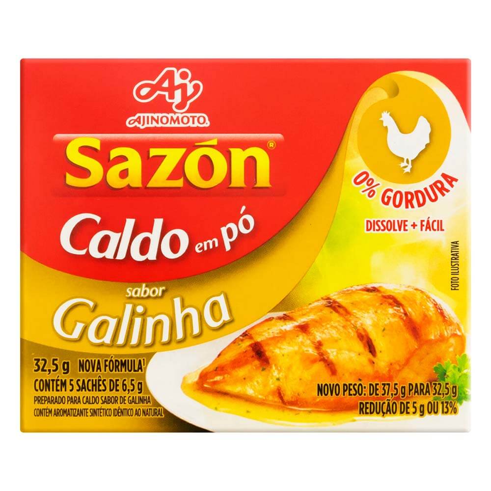 Caldo de Galinha Sazon 32,5g