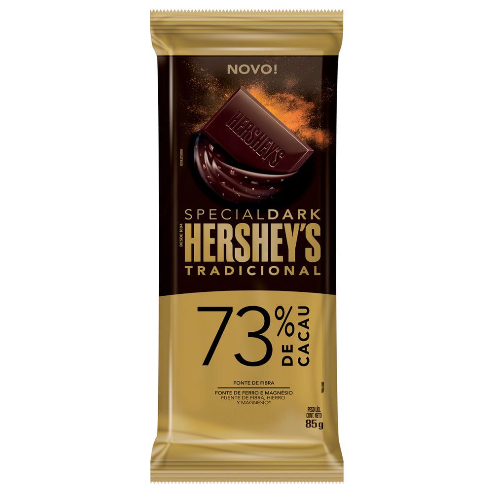 Chocolate Tradicional Special 73% Cacau Hersheys 85g