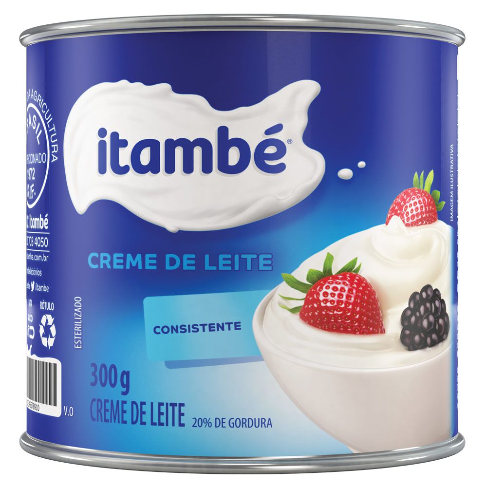 Creme de Leite Itambé Lata 300g