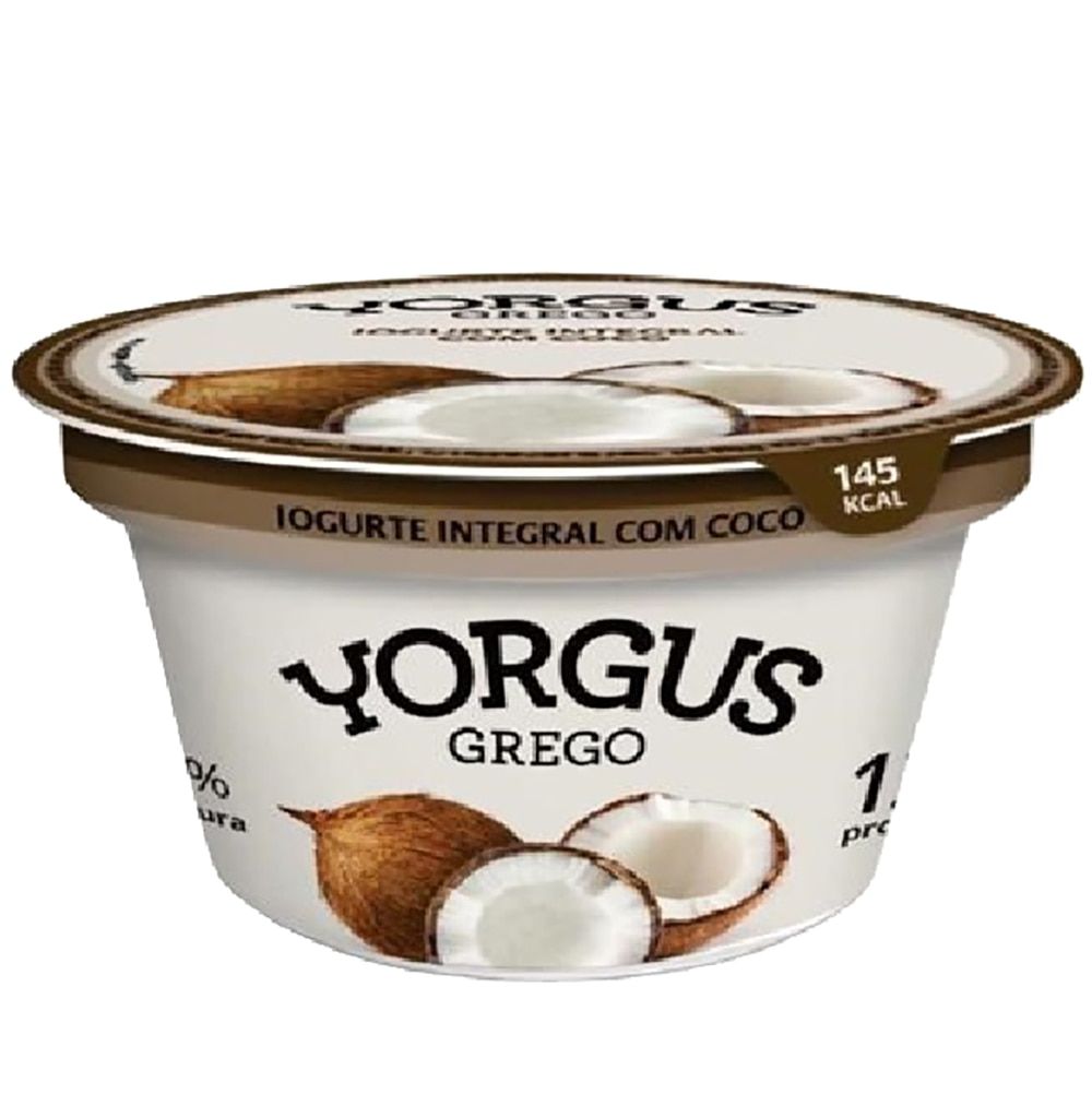 Iogurte Grego 0% Coco Yorgus 130g