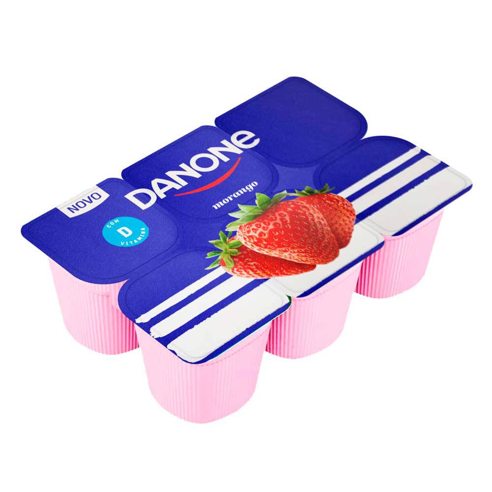 Bebida Láctea de Morango Danone 510g