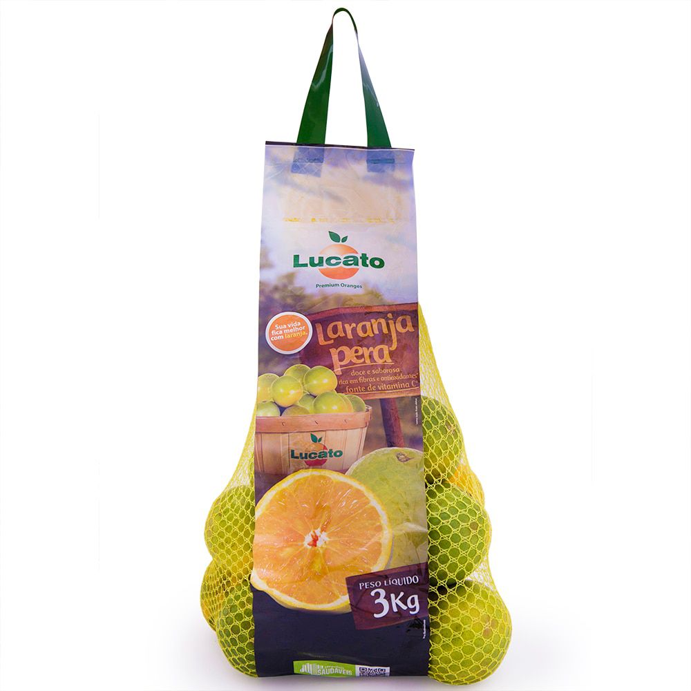 Laranja Pêra Lucato Pacote 3kg