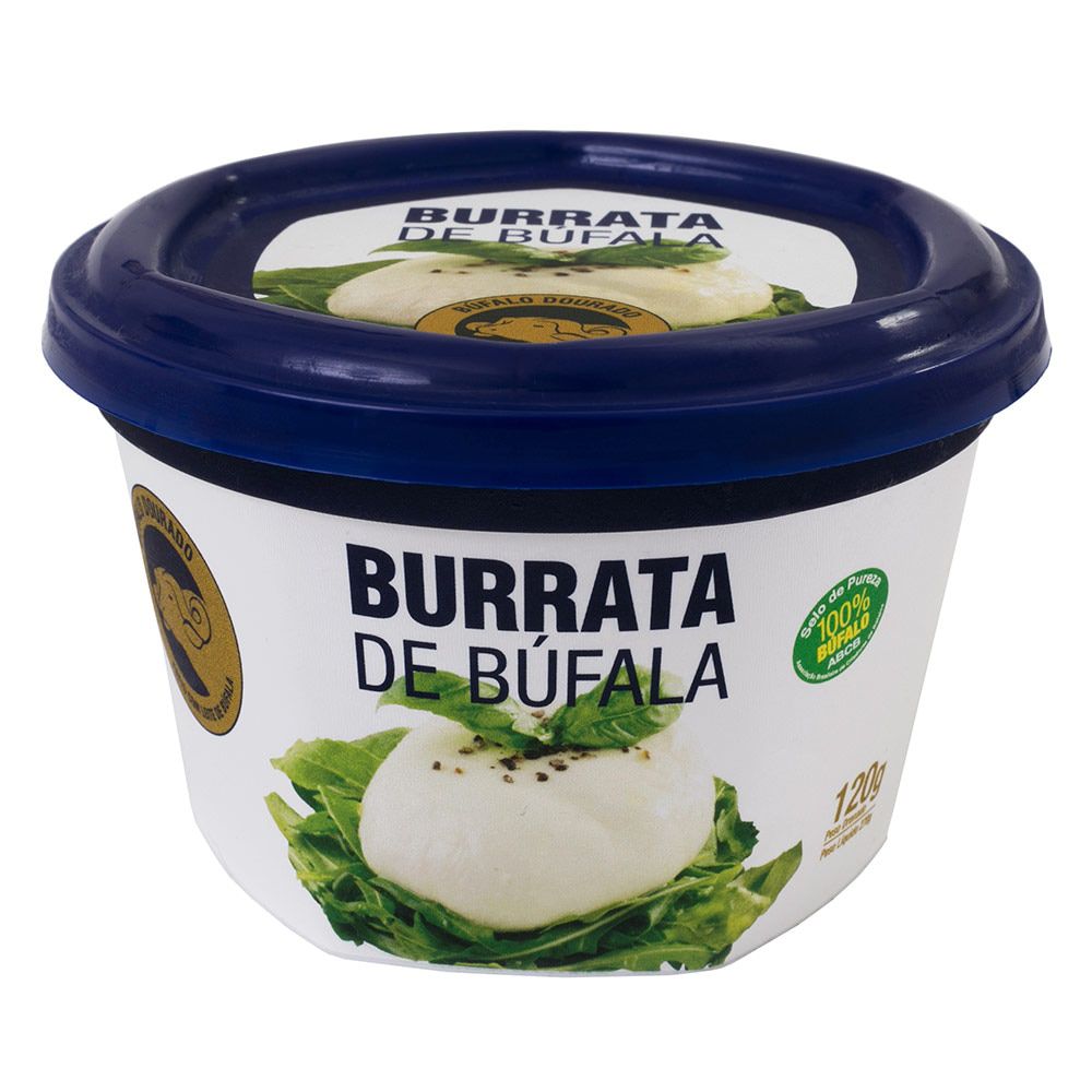 Queijo Burrata de Búfala Dourado 120g