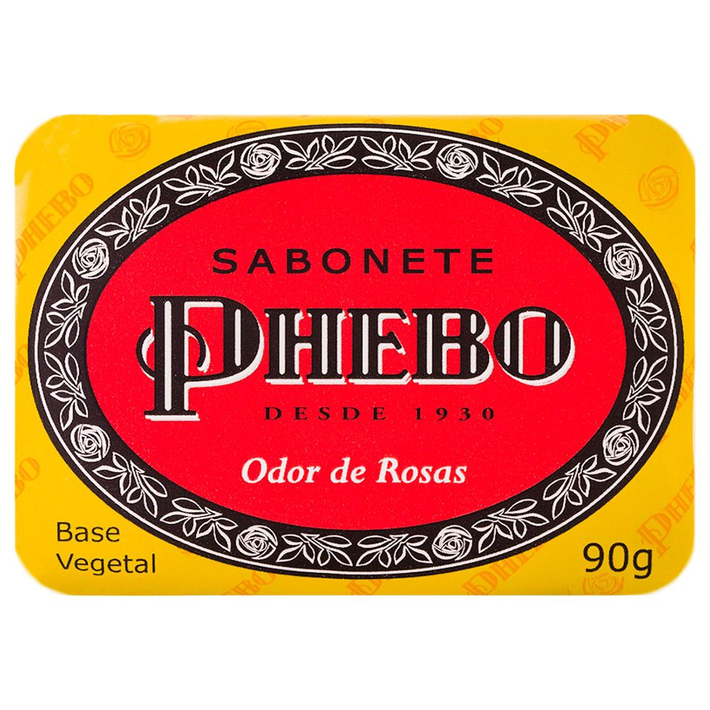 Sabonete em Barra Odor de Rosas Phebo 90g