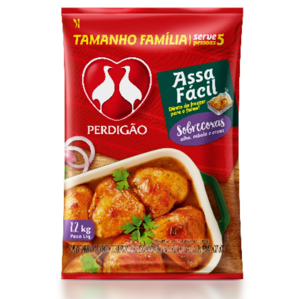 Sobrecoxa de Frango Assa Fácil Perdigão 1,2kg