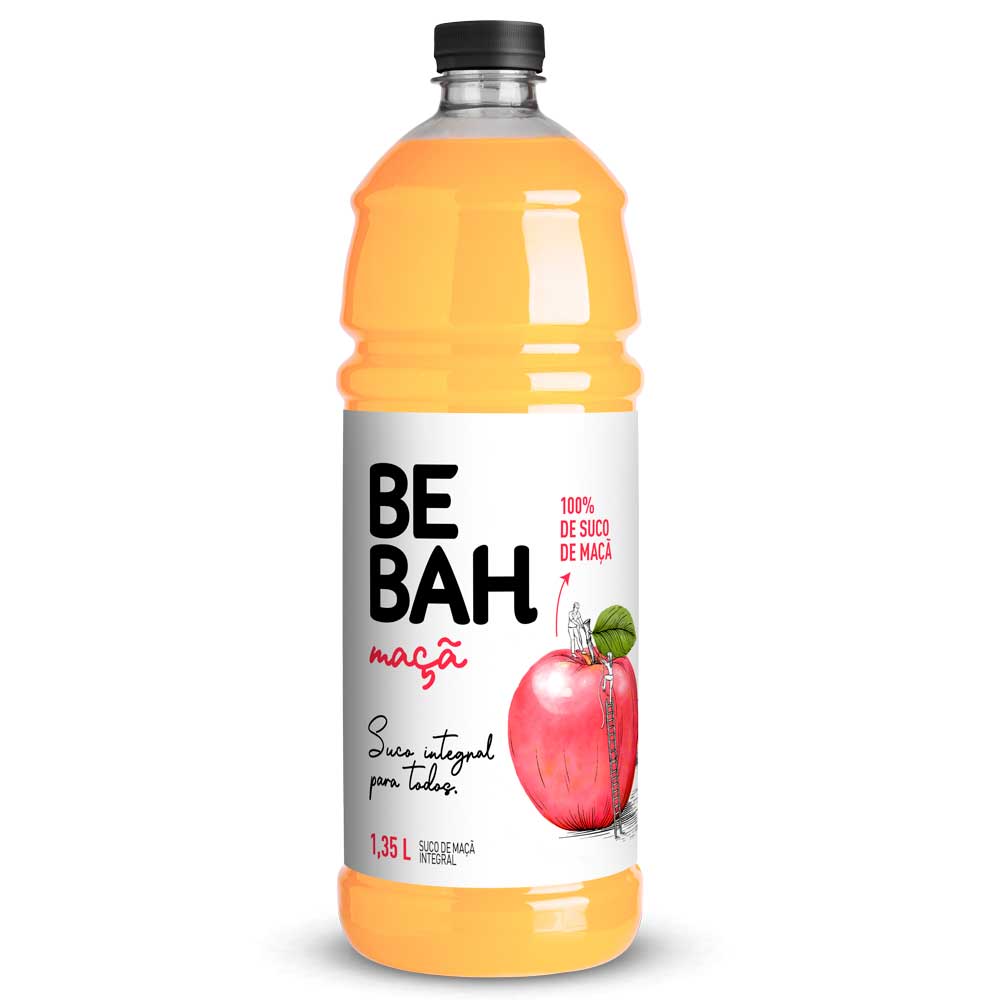 Suco de Maçã Integral Bebah 1,35L