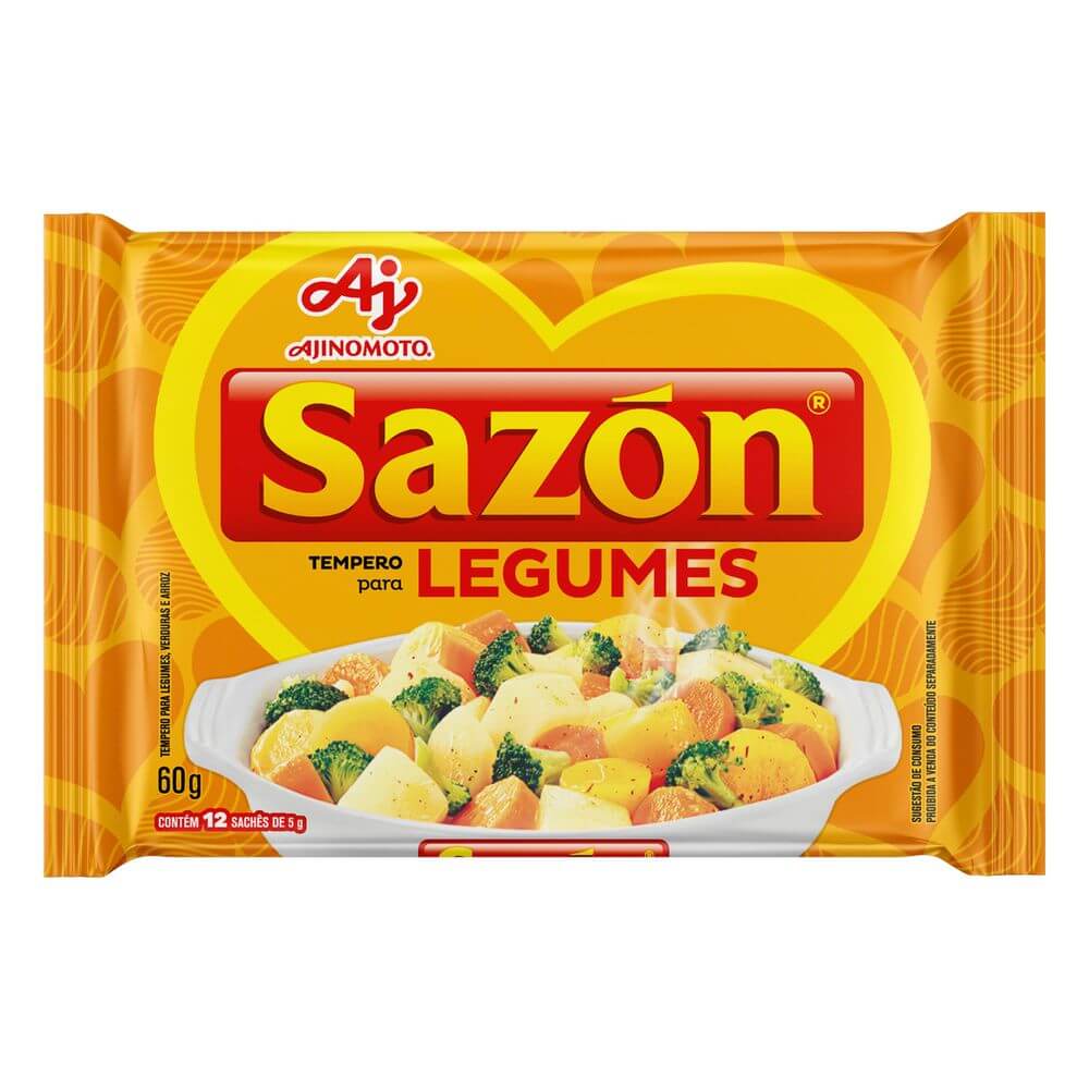 Tempero para Legumes Sazón 60g