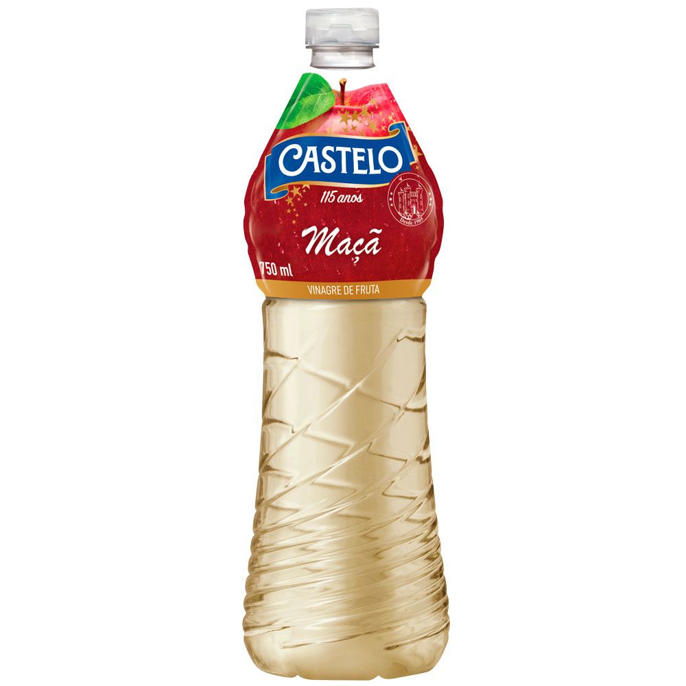 Vinagre de Maçã Castelo 750ml