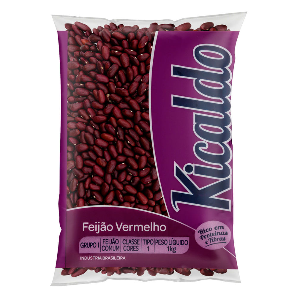 Feijão Vermelho Kicaldo 1Kg
