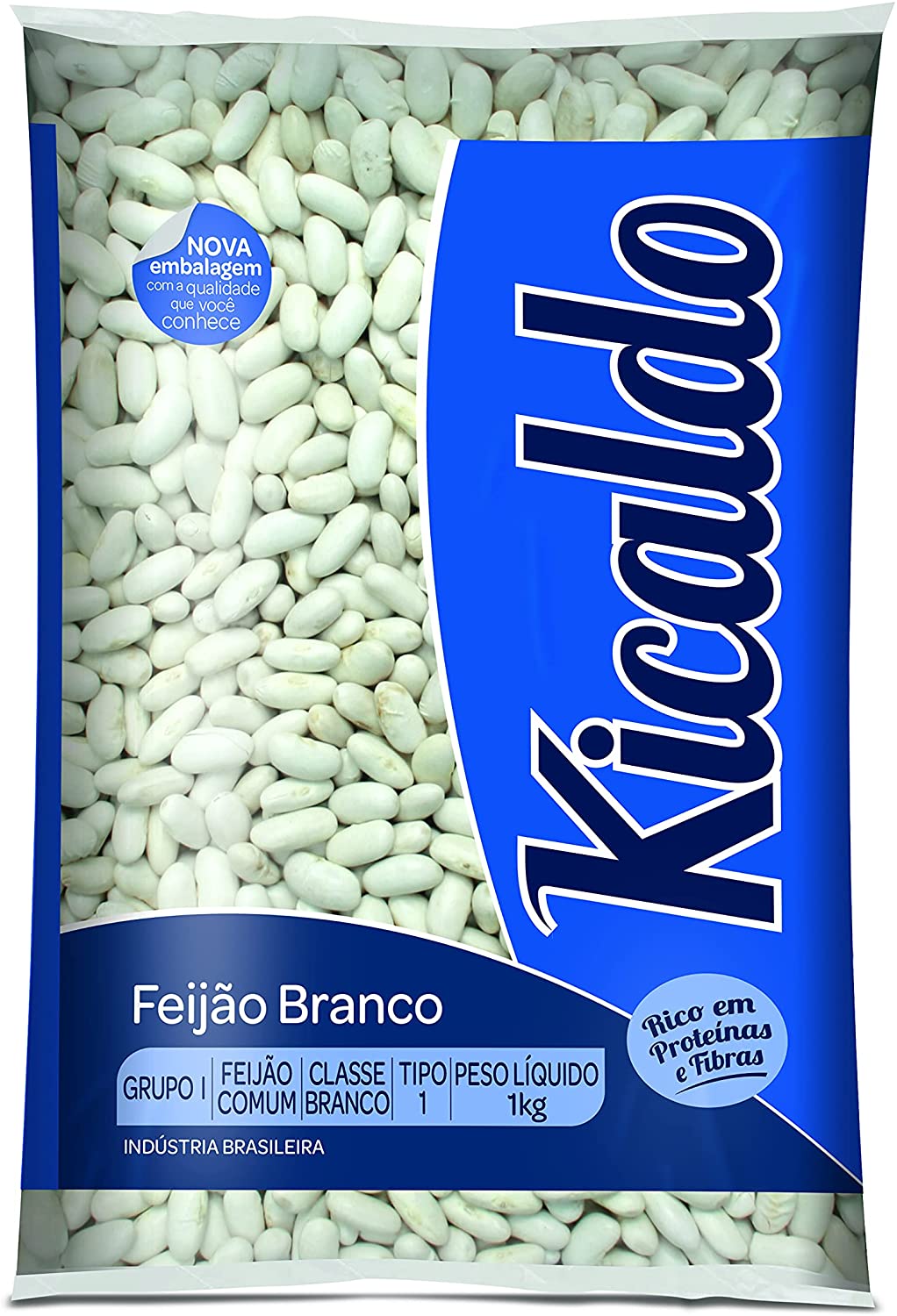 Feijao branco Tipo 1 kicaldo pacote 1Kg