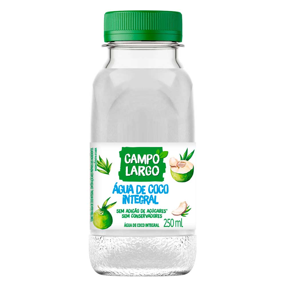 Água de Coco Campo Largo 250ml
