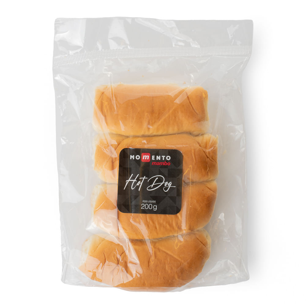 Pão Hot Dog Momento Mambo 200g