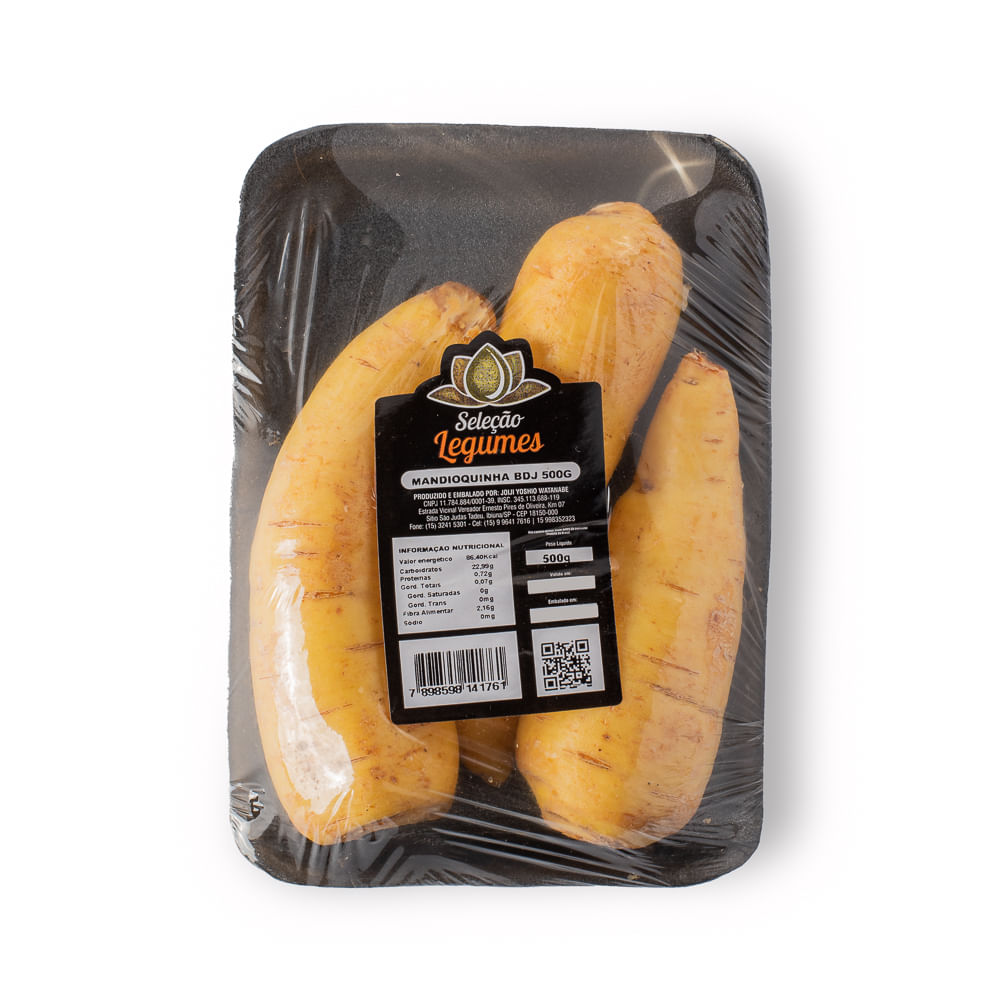 Mandioquinha Bandeja 500g