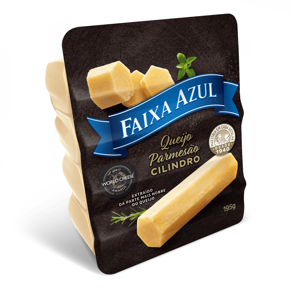 Queijo Parmesão Cilindro Faixa Azul 195g