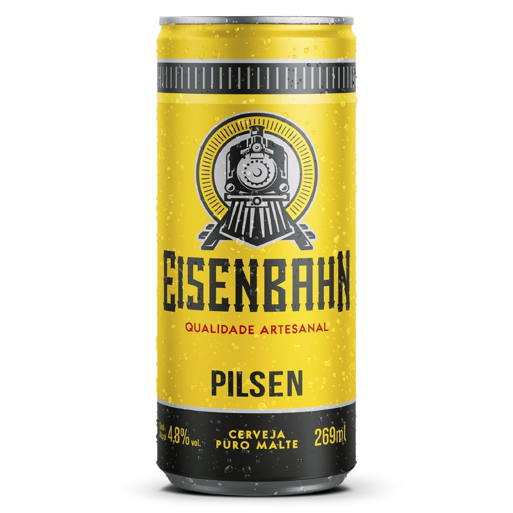 Produto Cerveja Pilsen Puro Malte Eisenbahn Lata 269ml da loja Mambo no valor de: 3,79