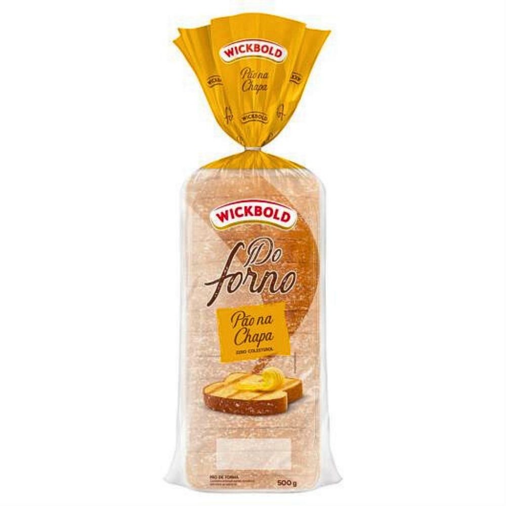 Pão De Forma Na Chapa Wickbold 500g