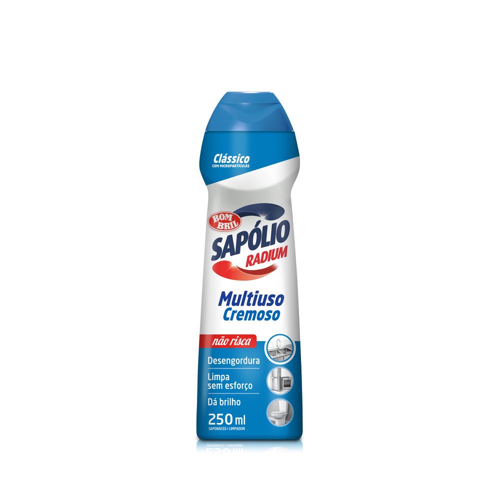 Sapólio Radium Multiuso Cremoso Clássico Bom Bril 250ml