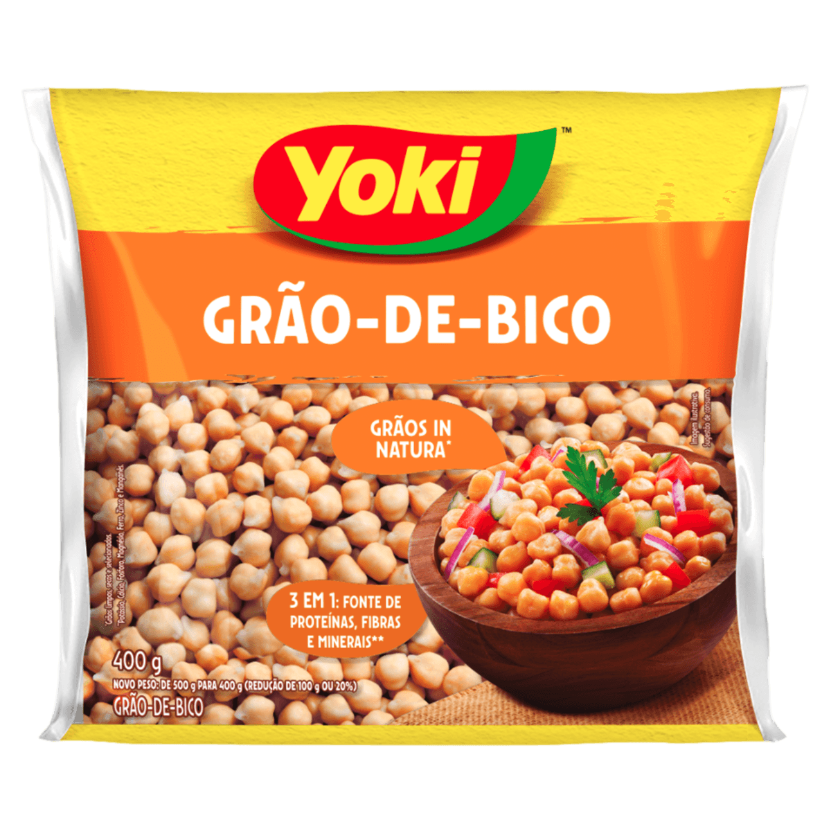 Grão De Bico Yoki 400g
