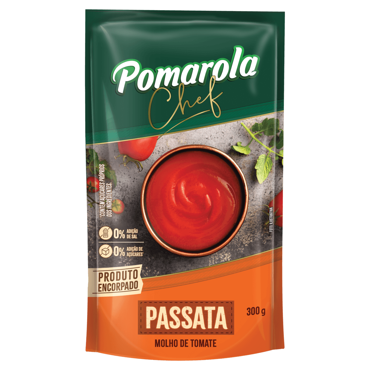 Molho de Tomate Passata Pomarola 300g