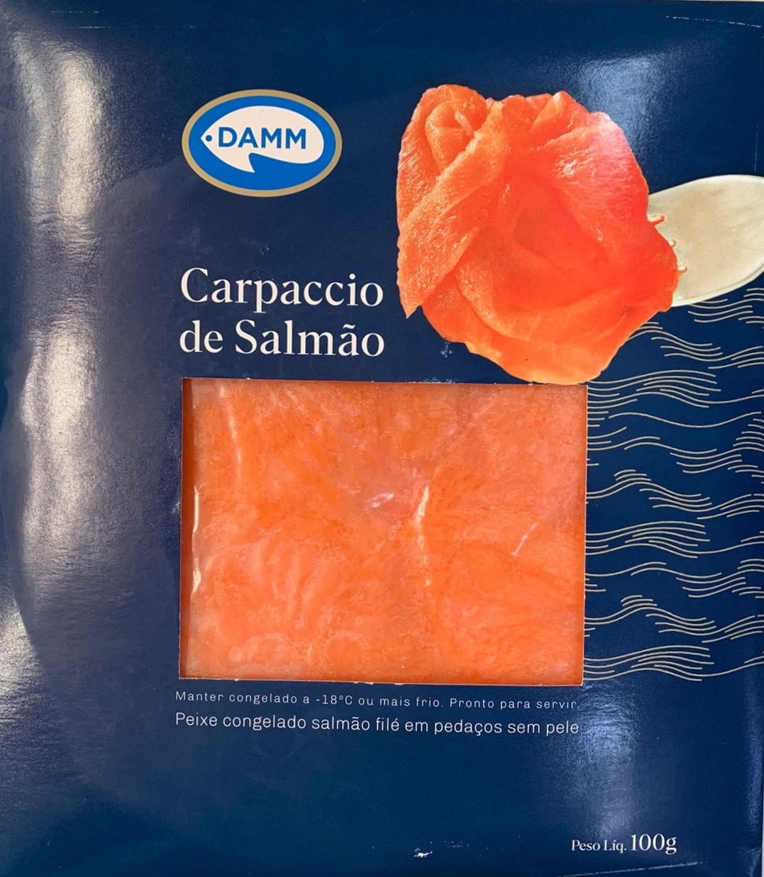 Carpaccio de Salmão Damm 100g
