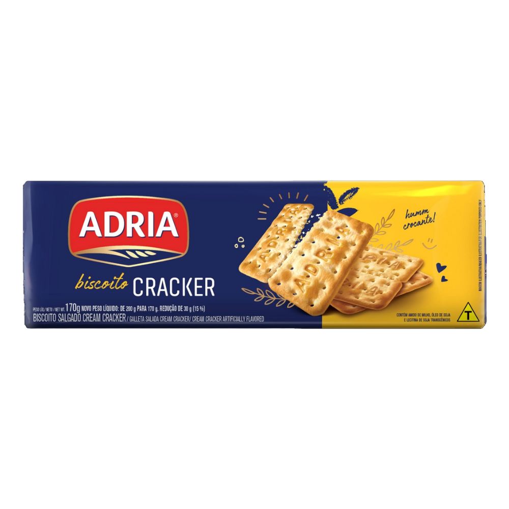 Biscoito Cream Cracker 170g