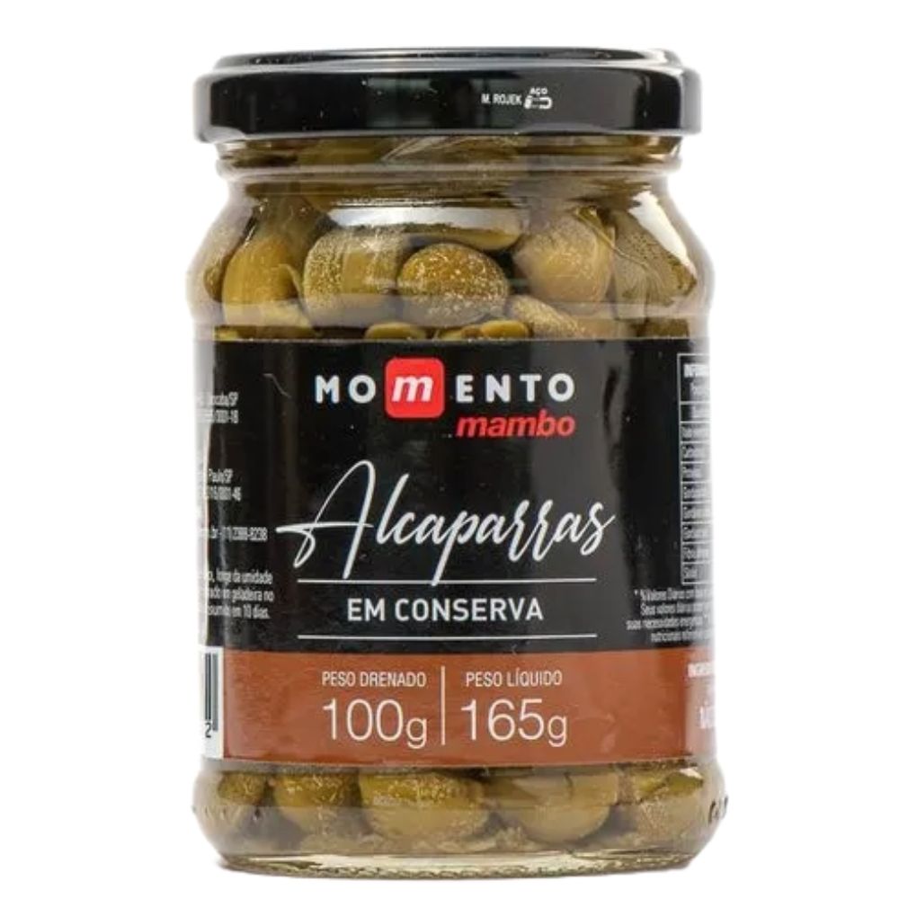 Alcaparras em Conserva Momento Mambo 100g