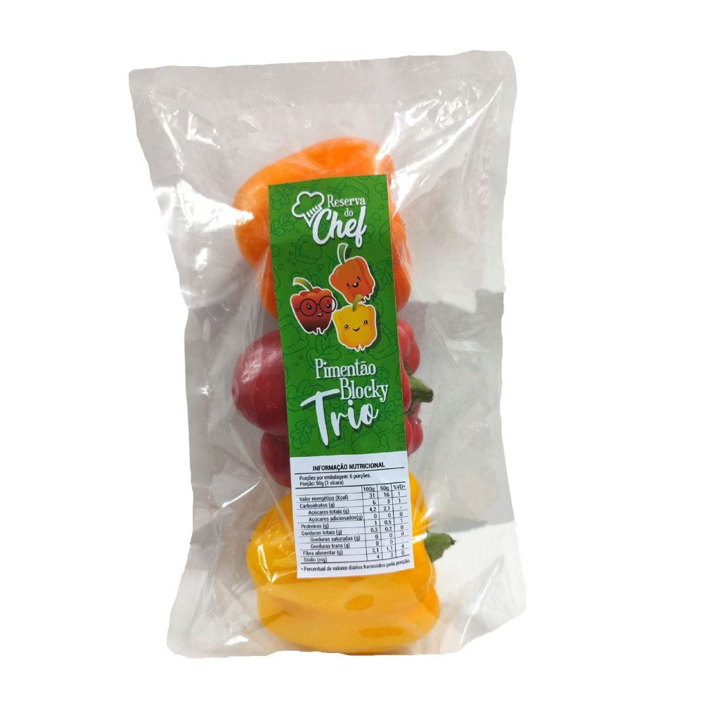Pimentão Block Trio 300g