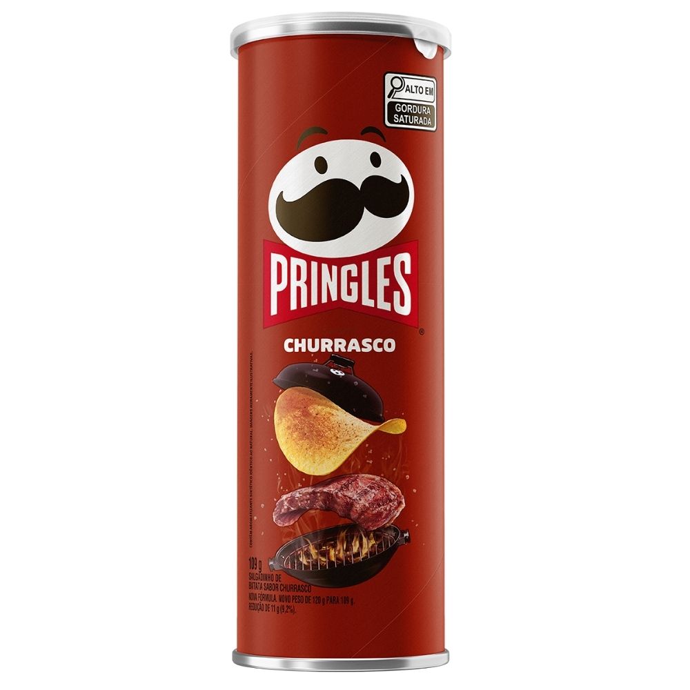 Batata Churrasco Pringles 109g