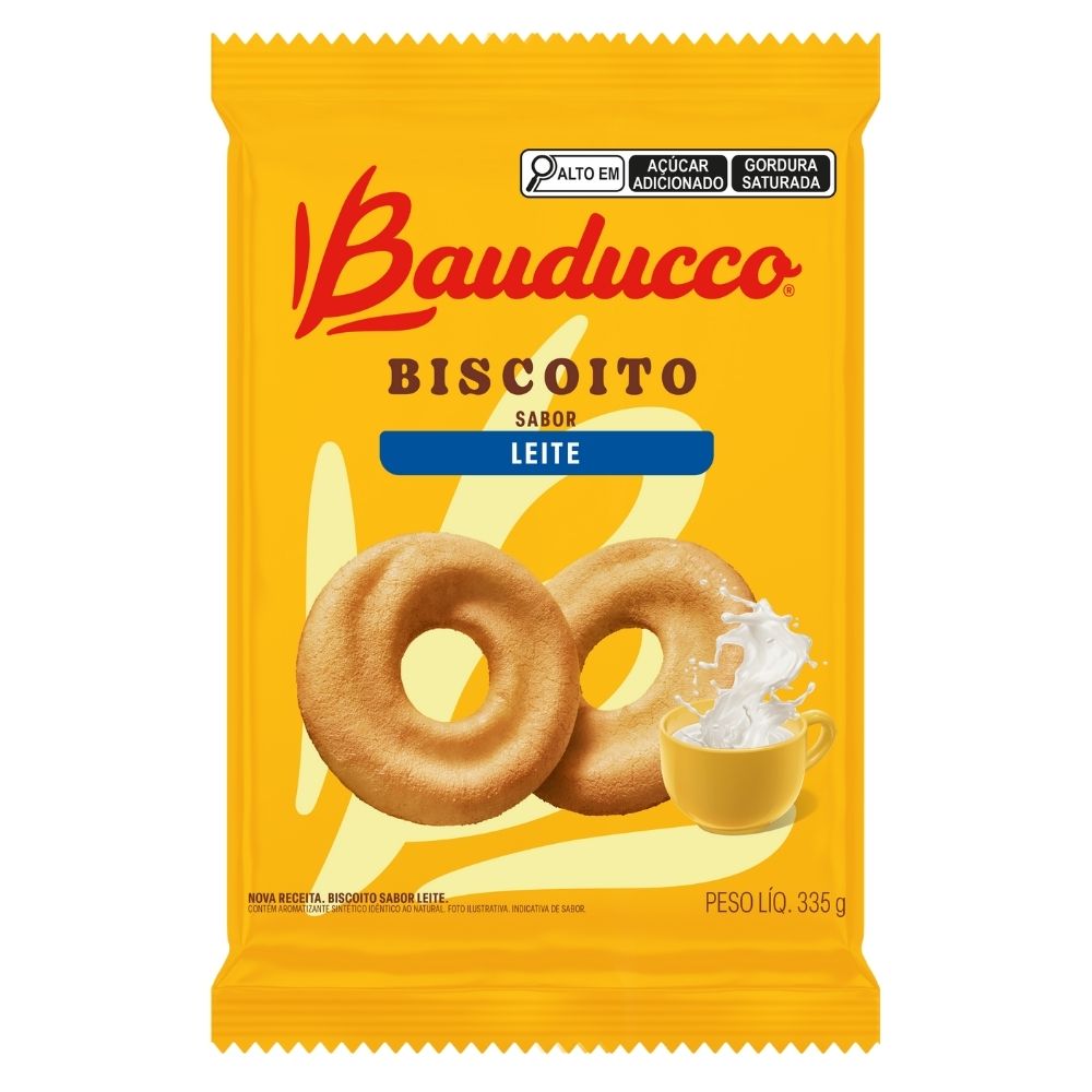 Biscoito Leite Bauducco 335g