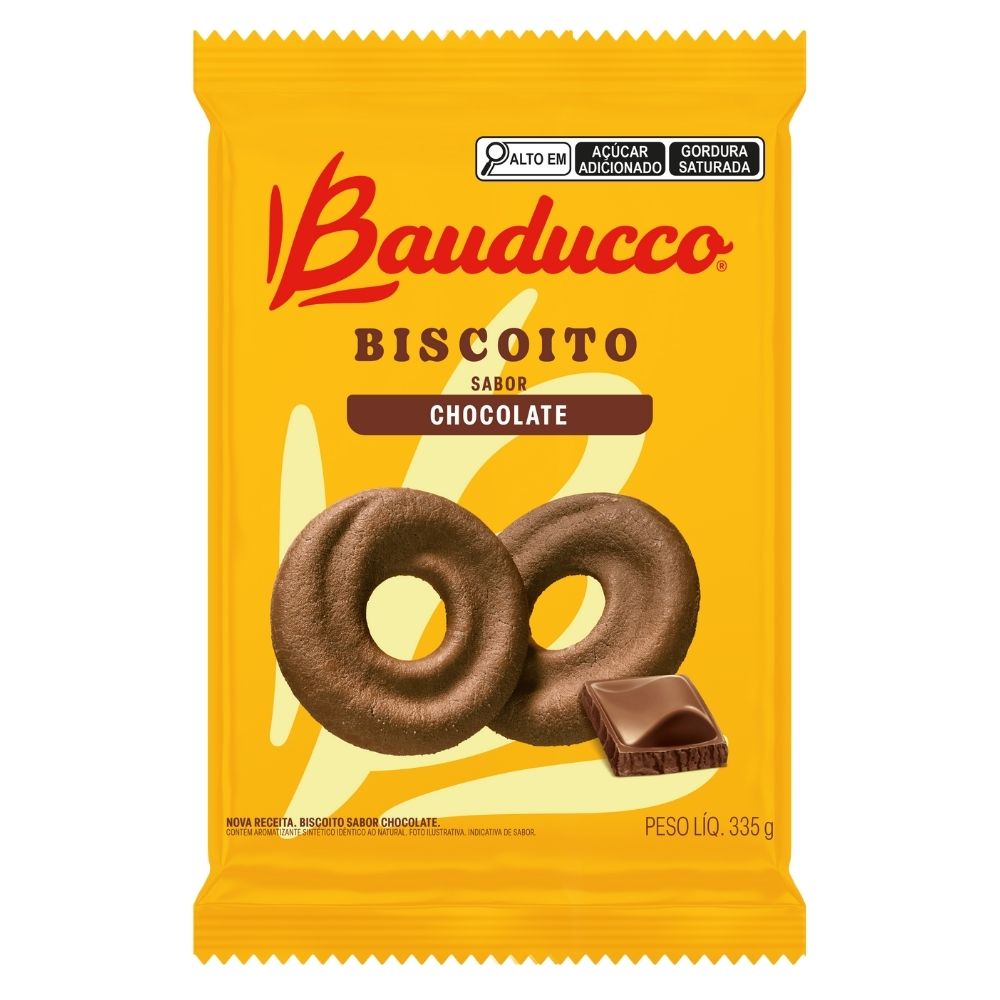 Biscoito Chocolate Bauducco 335g
