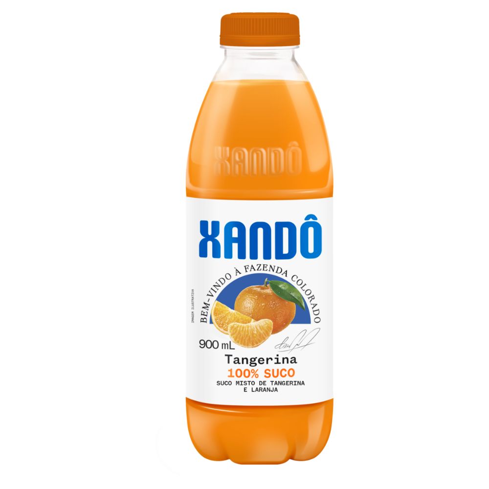 Suco de Laranja e Tangerina Refrigerado Xandô 900ml