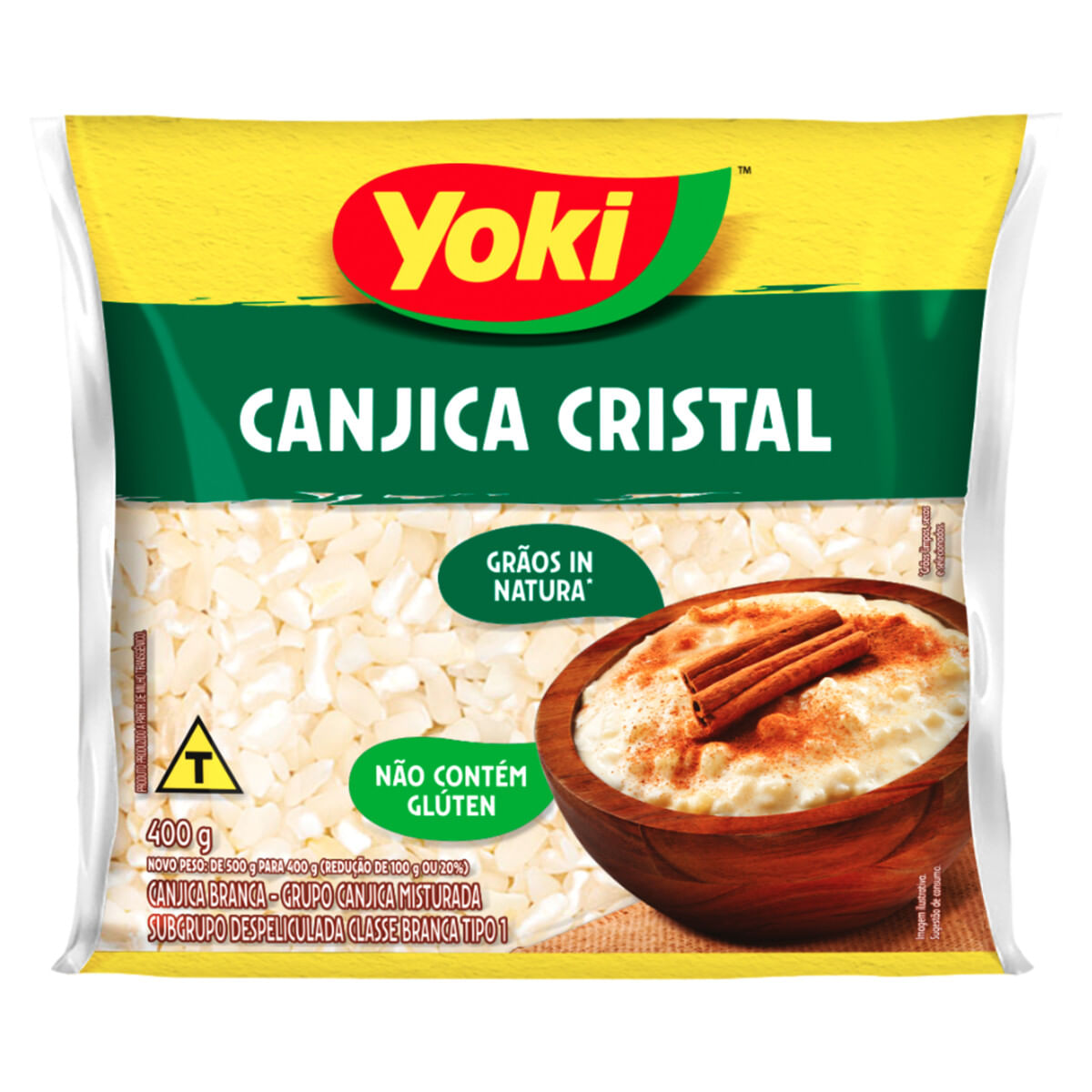 Canjica Cristal Yoki 400g