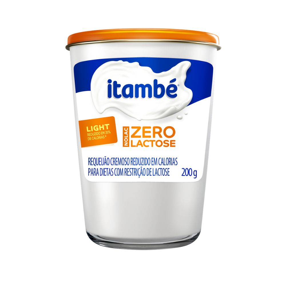 Requeijão Light Sem Lactose Itambé 200g