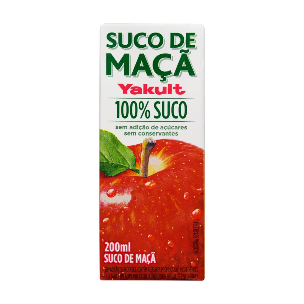 Suco de Maçã Yakult 200ml