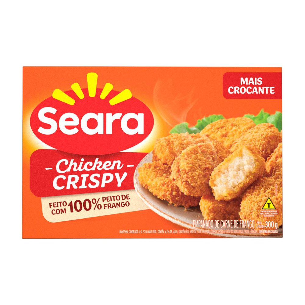 Empanado Chicken Crispy Tradicional Seara 300g