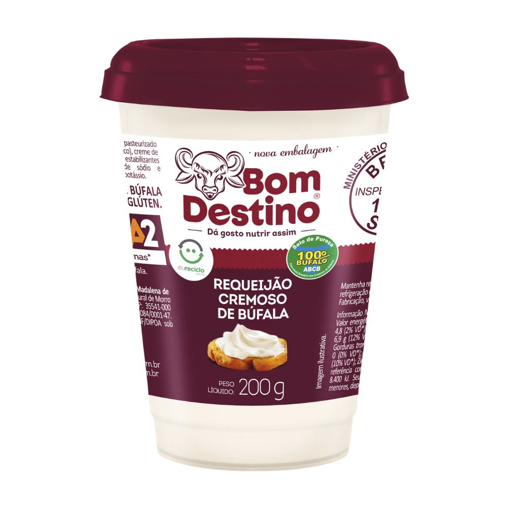 Requeijão Bufala Bom Destino 200g
