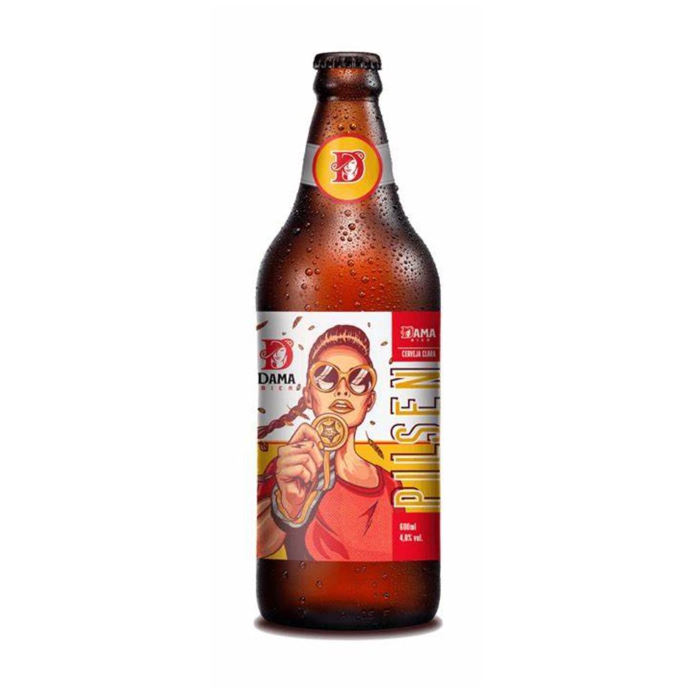 Produto Cerveja Bier Pilsen Dama Bier 600ml da loja Mambo no valor de: 13,99