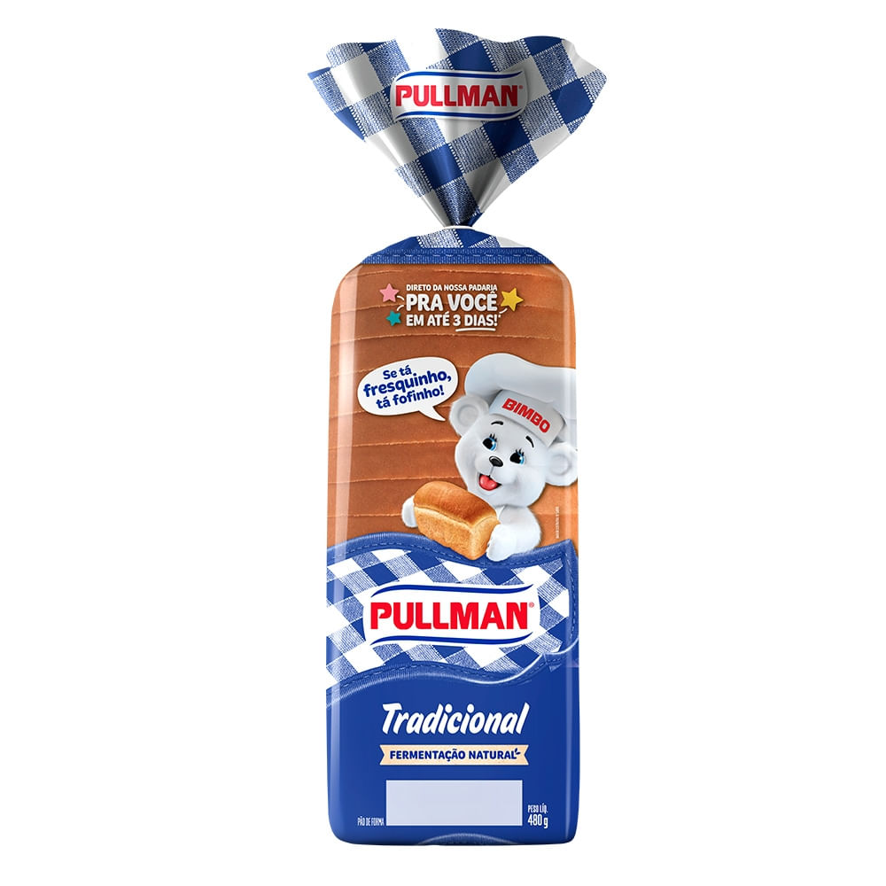 Pão de Forma Pullman 480g