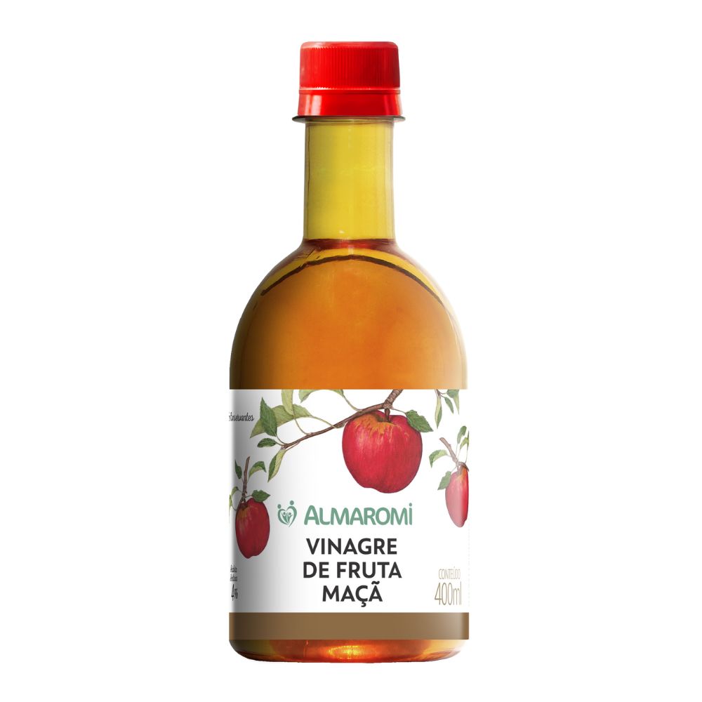 Vinagre de Maçã Tradicional Almaromi 400ml