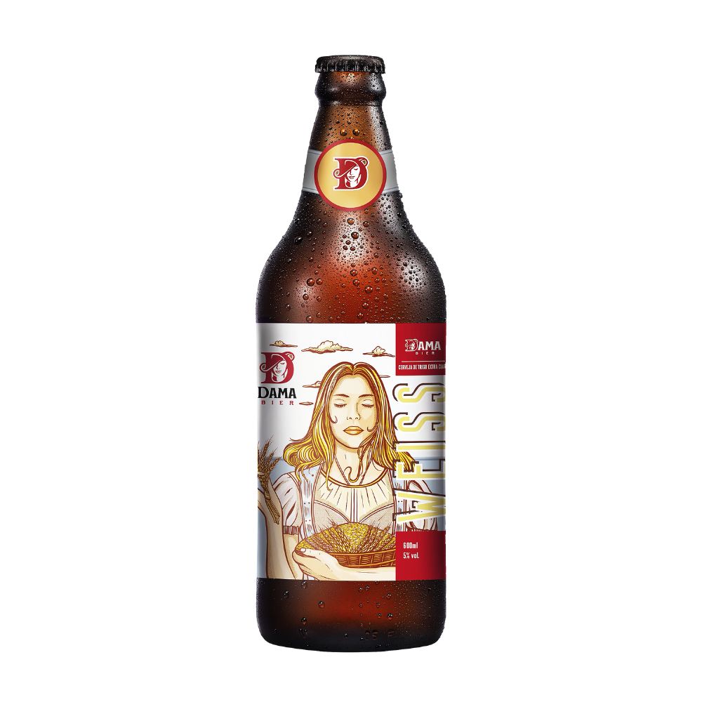 Produto Cerveja Nacional Weiss Dama Bier 600ml da loja Mambo no valor de: 20,99