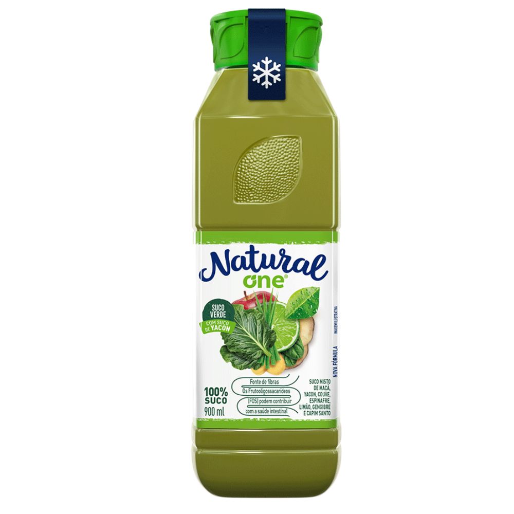 Suco Verde Mix Resfriado com Yacon Natural One 900ml
