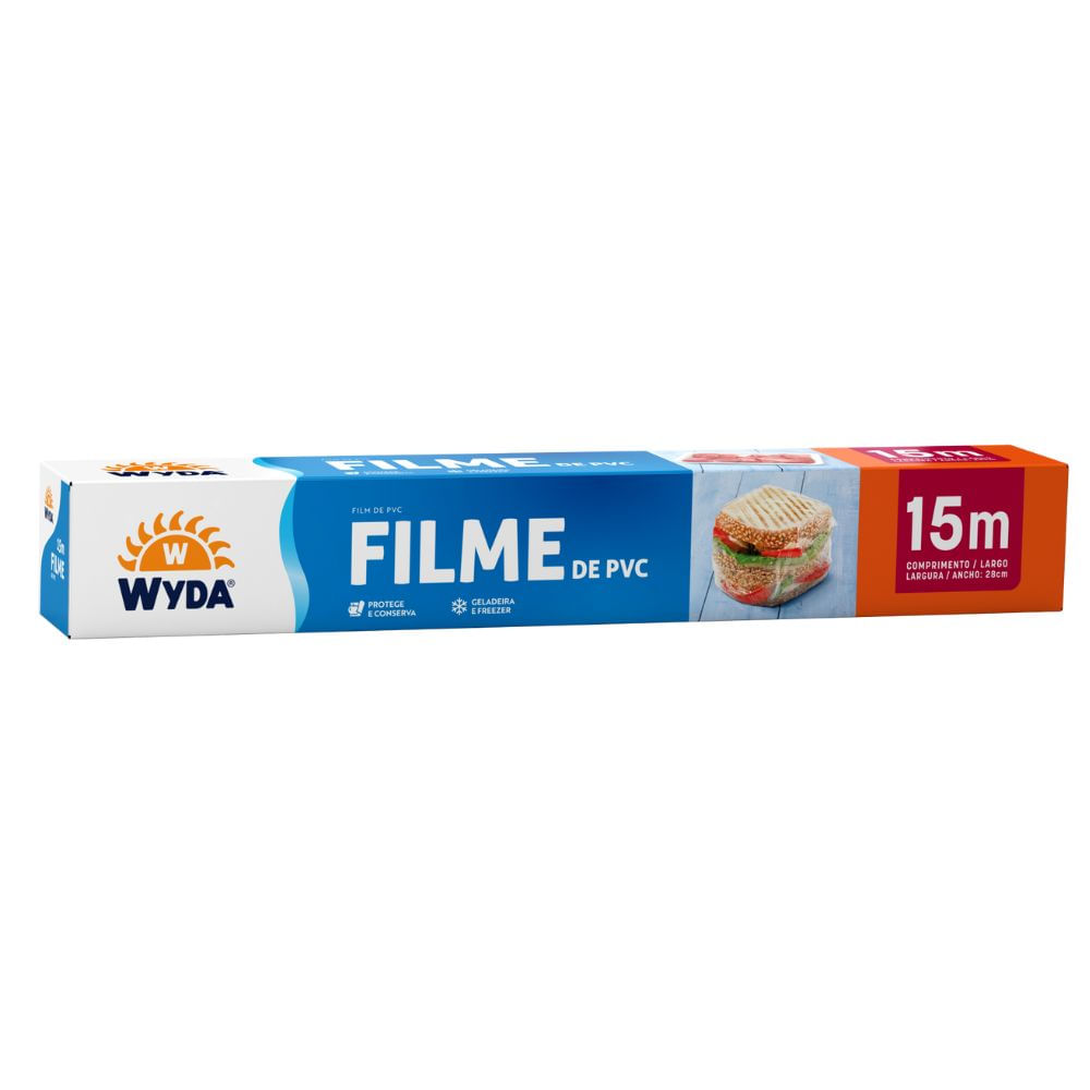 Filme PVC Wyda 28cm x 15m