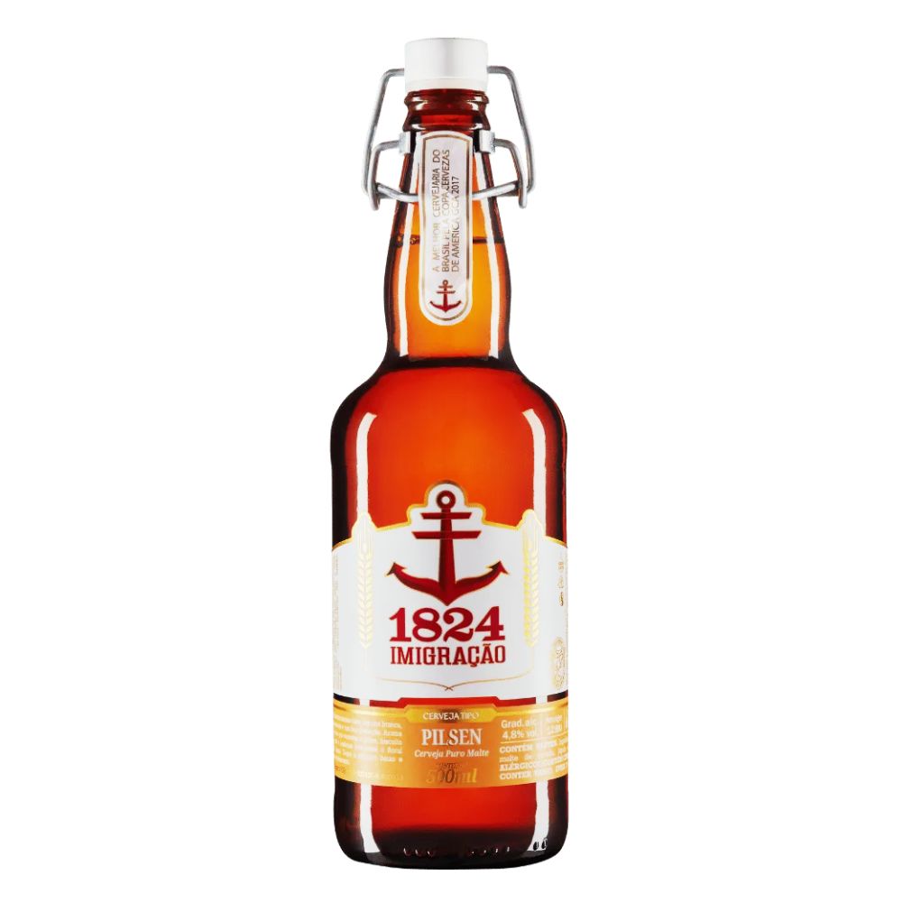 Produto Cerveja Pilsen 1824 Imigração 500ml da loja Mambo no valor de: 21,98