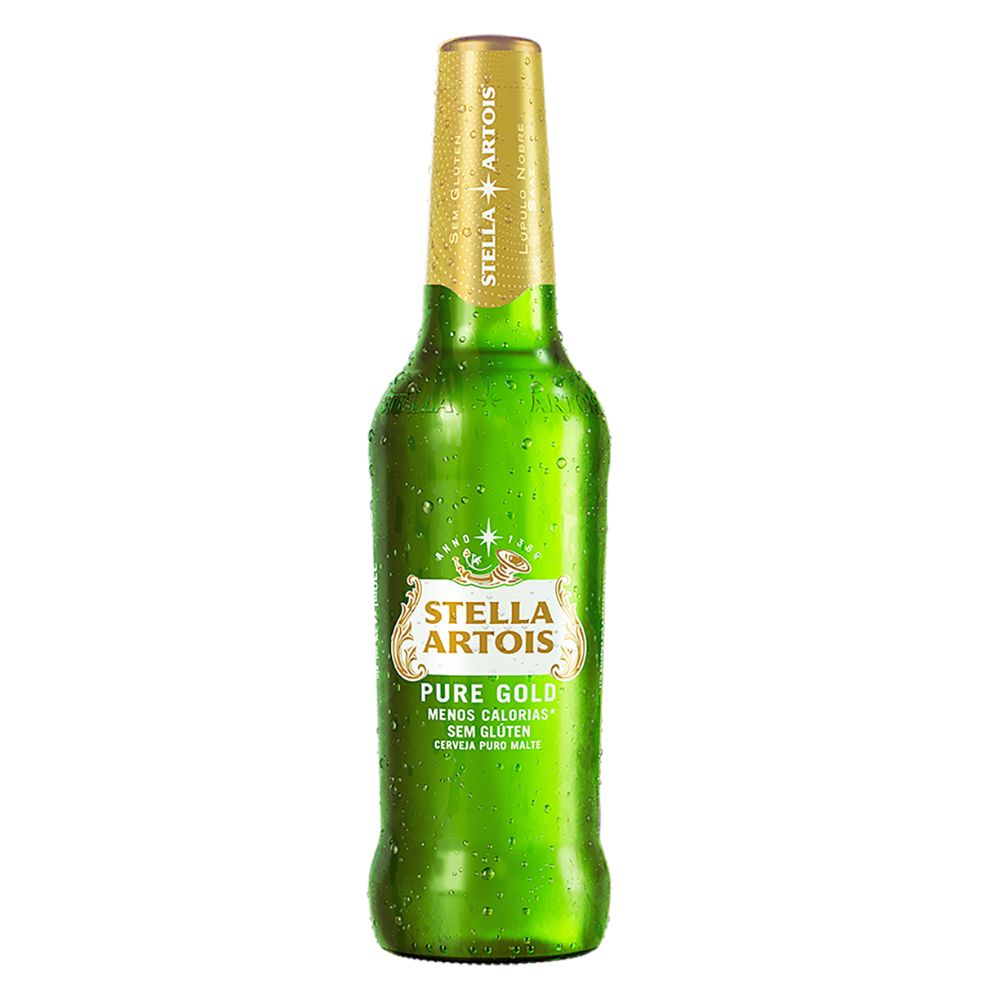 Produto Cerveja Pure Gold Sem Glúten Stella Artois Long Neck 330ml da loja Mambo no valor de: 6,49