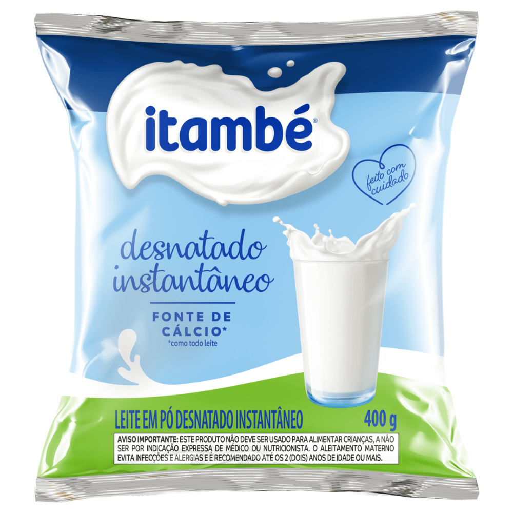 Leite em Pó Desnatado Instantâneo Itambé 400g