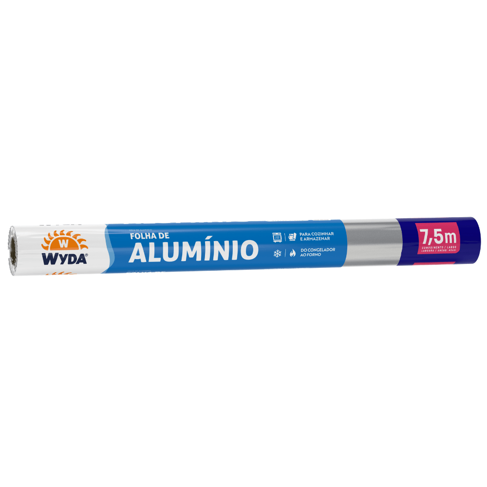 Papel Alumínio Wyda 45cmx7,5m