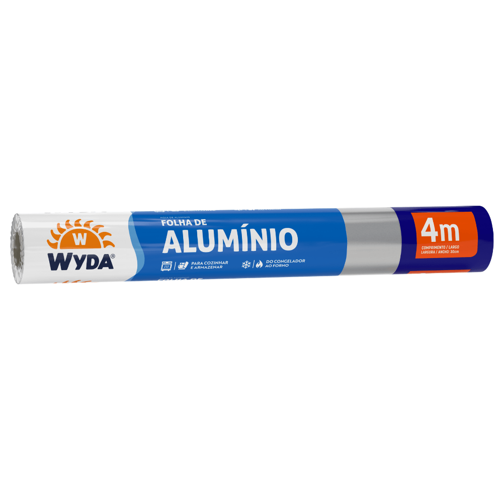 Papel Alumínio Wyda 30cmx4m