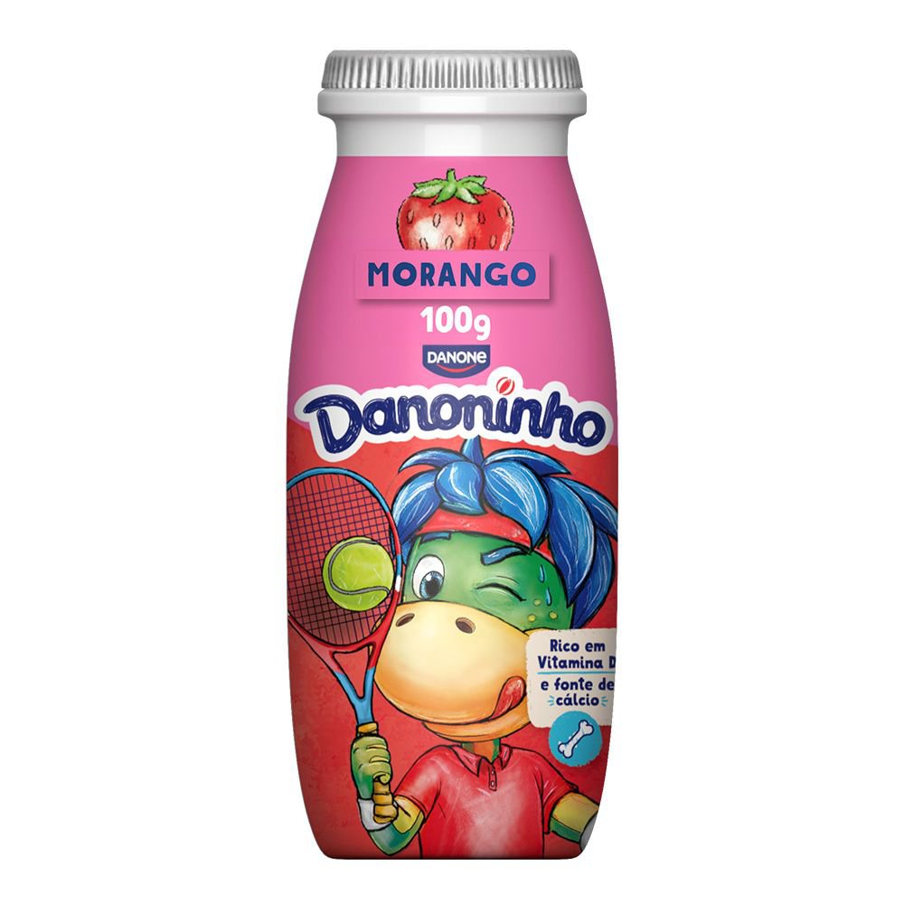 Iogurte Líquido de Morango Danoninho 100g