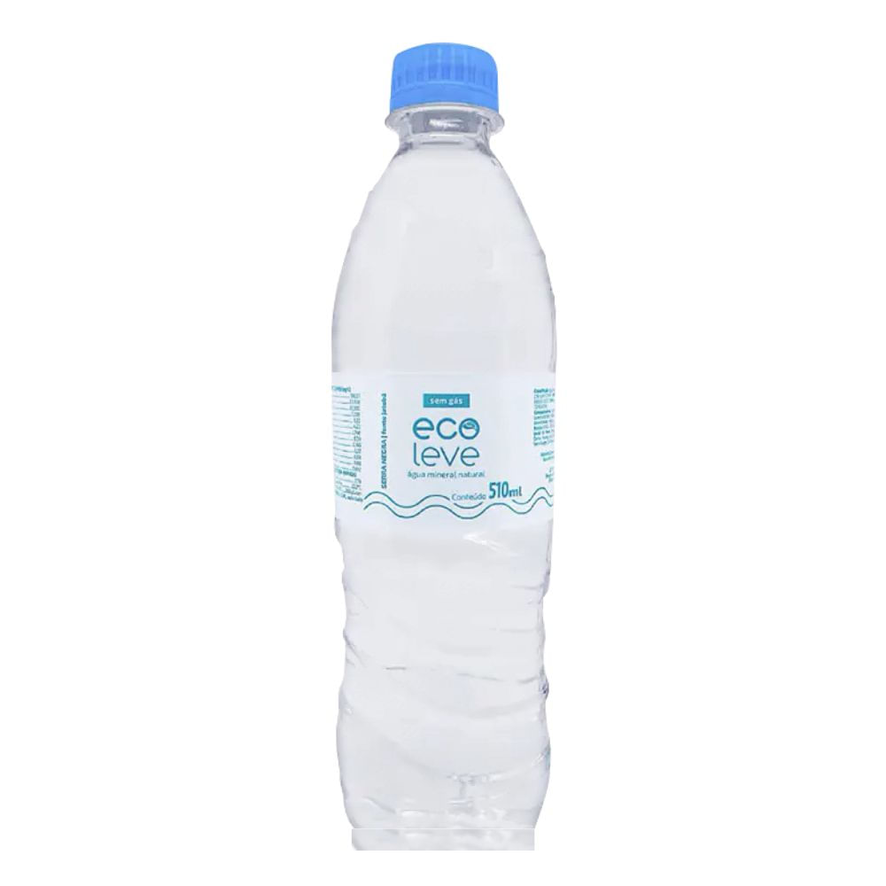 Água Mineral sem Gás Ecoleve Pet 510ml